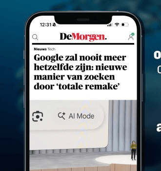 AI Expert in De Morgen: Google Search & AI