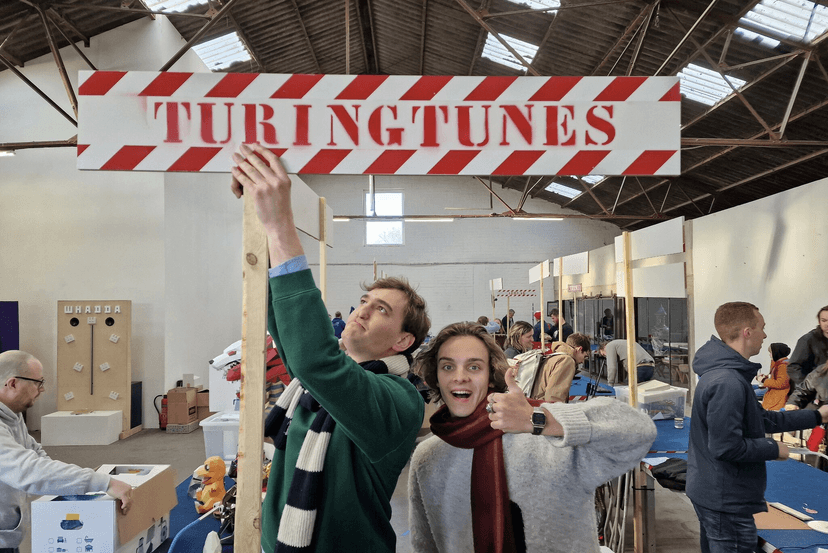 TuringTunes at Maker Faire Gent